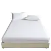 Protector de colchón impermeable de lujo de color sólido seleccionado, funda de cama a prueba de polvo y suciedad, admite venta al por mayor mixta