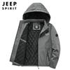 Chamarra acolchada con capucha gruesa y cálida de algodón para hombre JEEP SPIRIT otoño e invierno chamarra 8799JP