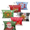 Caja de Almohada Navideña Grande Caja de Regalo de Dibujos Animados para Navidad y Año Nuevo Caja de Dulces Autoplegable Caja de Papel Transfronteriza