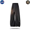 Pantalones de Pierna Ancha Rectos de Verano de Alta Calidad Marca Nasa para Parejas, Versátiles Casuales de Secado Rápido Ropa de Trabajo Pantalones Deportivos