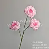 Buquê de Flores Artificiais Rosa Cena de Casamento Rosa Borboleta Orquídea Floral Materiais DIY Adereços de Decoração