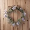 Decoración de Pared de Flores Simuladas Cynthia Alyssum Colgante de Pared Decoración para el Hogar Flor Ramo de Boda Cf01028