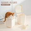 Bote de Arena para Gatos Personalizado de Alta Calidad, Bote de Basura Especial para Excrementos de Gato, Bote a Prueba de Olores para Residuos de Mascotas, Bote de Almacenamiento para Recoger Excrementos de Gato