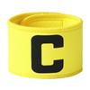 Braçadeira de Capitão Transfronteiriça Jogo de Futebol Capitão Usa Braçadeira com Marca C Enrolada em Braçadeira em Forma de C Braçadeira Esportiva