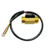 Sensor de Flujo de Agua Luman Usc-Hs21Ti Medidor de Flujo CC 5-24V 4 Puntos RS485 Máquina de Control de Agua PLC de Agua