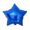Versión Ligera Globo de modelado de 5 pulgadas amor estrella de cinco puntas decoración de fiesta de cumpleaños suministros diseño temático globo de película de aluminio