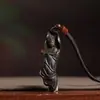 Artículo Promocional en Línea: Colgante de Hoja de Loto Preciosa Guanyin de un solo lado, Artesanía de Madera, Regalo para Hombres y Mujeres