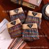 Ropa interior para hombre Algodón puro Estampado retro Estilo étnico Ropa interior para hombre Transpirable Pantalones de flecha Pantalones cortos para hombre con estampado personalizado