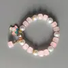 Pulseras de Cristal para Niños de Dibujos Animados, Lindos Accesorios para Bebés, Pulseras de Recuerdo para Turistas, Venta al por Mayor de Pequeños Artículos de Yiwu