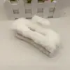Grampo de Cabelo Pinça Tubarão Quadrado Grande Temperamento Gentil Outono e Inverno Retangular Parte de Trás da Cabeça para Grande Volume de Cabelo Grampo de Cabelo de Feira de Rua