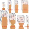 Curita Impermeable de Múltiples Especificaciones Transfronteriza de Piel PE Tela Elástica Transpirable Personalizada Vendaje para Heridas de Articulación de Dedo de Mano Tamaño Grande