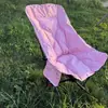 Silla Lunar Premium para Acampar al Aire Libre y Picnic, Silla Portátil Acolchada para Bocetos Artísticos, Silla Plegable Acolchada para Exteriores
