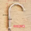 18 Saída de Torneira de Pia de Cozinha Banheiro Tubo Aerador Tubo Universal Cotovelo Giratório Saída Grande Cotovelo