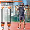 Set Completo de Barra Pilates Transfronterizo de 270 Libras, Equipo Auxiliar Multifuncional para el Hogar, Banda de Resistencia para Yoga, Palo de Fitness