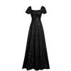 Vestido Negro para Cena de Reunión Anual para Mujer 2026 Estilo Nuevo Sencillo y Elegante Aspecto Adelgazante Vestido para Examen de Arte Coro para Damas Elegantes