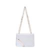 Bolsa Diagonal Quadrada Pequena Brilhante Estilosa para Mulheres, Novo Modelo Inverno 2026, Bolsa Transversal com Corrente Tendência Simples e Chique