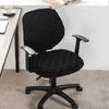 Funda para silla de oficina transfronteriza, funda para taburete dividido, funda para respaldo, funda elástica universal para silla giratoria, funda para silla