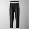 Traje de Color Sólido para Hombre 2024 Nuevo Verano Delgado Casual Deportivo Traje para Hombre Moderno Manga Corta Pantalones Trendy Lujo Ligero