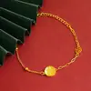 Nuevo Collar con Colgante Redondo de Color Blanco Concha Estilo Retro Tendencia China, Regalo para Novia, Joyería, Disponible para Dropshipping
