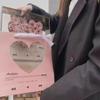 Caja de Flores de Acrílico de Alta Transparencia para CD, Caja de Regalo de Flores Eternas Tipo Deslizante, Marco de Fotos Transparente con Flores Secas, Caja de Recuerdos para Bodas, Personalizable