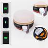 Luz de Acampamento Multifuncional LED Potente Luz de Acampamento Magnética Luz de Tenda para Acampamento ao Ar Livre Carregamento USB Iluminação à Prova d'Água