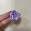 Flores Clásicas Hechas a Mano de Moda, Flores de Cinta, Vestidos de Novia, Accesorios para el Cabello, Decoraciones de Boda de Rosa Mediana