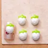 Joyas de Arte para Uñas de Dibujos Animados de Fresas de Verano Accesorios de Uñas de Frutas Artificiales Pegamento en Crema Accesorios para Fundas de Teléfono Móvil Horquillas