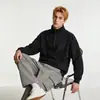 Sudadera elegante de marca de alta calle de moda para hombre, estilo Hong Kong, estilo japonés, estilo Harajuku, estilo coreano, top de corte holgado, para Primavera/Otoño 2026