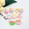 Mini Laço Manchu e Chinês de Banquete de Alta Qualidade Material Artesanal Patch Cola Cremosa Material DIY Acessórios de Resina Venda por Atacado