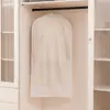 Bolsa a prueba de polvo para almacenamiento de ropa, transparente, a prueba de humedad, lavable, impermeable, visible, bolsa a prueba de polvo para abrigos y ropa, cubierta de polvo
