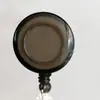 Fivela de Puxar Fácil de ABS Fivela Telescópica Fivela para Crachá de Identificação Porta-Cartão Redondo de Puxar Fácil Crachá de Trabalho Fivela para Pendurar Fivela de Marca de Fábrica