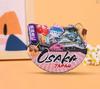 Ímãs de Geladeira Criativos de Cidades do Japão Atrações de Pontos Turísticos Japoneses Adesivos Magnéticos Lembrancinhas de Turismo Cultural e Criativo Presentes