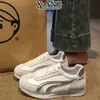 Tenis de Cuero Genuino para Mujer con Suelas Blandas, Zapatos de Mujer, Nuevos 2026 Primavera Versátiles Zapatos Deportivos Casuales
