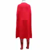 Cosplay de Halloween Superman Héroe El Hombre de Acero Clark Kent Mono Disfraz de Actuación Set de Body