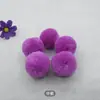 Punto 2-5cm Bola de Pelo de Cachemir Reparación Redonda Bola de Bayas Rojas Colgante de Ropa DIY Paquete de Materiales DIY Bola de Lana Hecho a Mano