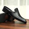 [vip para] pantuflas de verano para hombre talla grande baotou medias pantuflas cuero tallado sandalias de negocios
