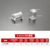 Fabricante de Moldeo por Inyección Jiangmen Funda Tubo Redondo PVC Cubre Pie Almohadilla de Pie Plástica Cubierta Protectora Tapón Exterior Tubo Redondo Tapa de Plástico