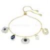Collar Ojo Maligno de Cristal Swarovski, 1:1 Réplica, Venta al por mayor Directa de Fábrica