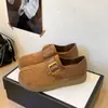 Sapatos femininos retrô estilo Birkenstock com separador de dedos, tudo incluído, nova coleção de outono 2026, versáteis para o trabalho e uso casual, com sola grossa, que aumentam a altura, sapatos casuais de um só peça