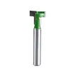 Cortador de Ojal Ranuradora Acero de Tungsteno Agujero para Tornillo Agujero para Colgar Marco de Fotos Cortador T-Shaped Knife Cortador de Ojal Máquina de Recorte Cabezal de Corte Fresadora para Carpintería