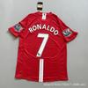 1718 Camisas do Real Madrid para Casa e Fora Não. 7 C Ronaldo Camisa de Futebol Retrô Nostálgica de Manga Curta Uniforme de Time de Futebol Top de Treino para Jogo
