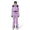 Traje de Esqui Novo de Alta Qualidade Feminino Traje de Esqui Double-Board Traje de Esqui Peça Única Traje de Esqui Profissional Slim Exportação de Comércio Exterior