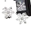 Acessórios de Coroa Barroca DIY Floco de Neve Estrela Liga de Prata Material de Cetro Artesanal para Noiva