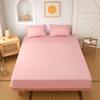 Comercio exterior transfronterizo leche seda tejida elástica gorro de cama antideslizante elástico sin talla ajuste ordenado suave para la piel