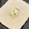 Hebilla Ajustable para Cintura con Diseño de Estrella Cruzada Botón de Cintura Desmontable Sin Costura para Reducir la Talla de Cintura
