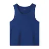 Chaleco de algodón para hombre, transpirable, ajustado, para jóvenes, deportivo, con vallas, en forma de I, holgado, de verano, con tirantes finos