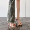 Primeiro Encontro com a Temporada: Sapatos de Salto Alto Finos na Cor Nude para Mulheres, Sandálias de Uma Tira, Novidade 2026 Chinelos para Mulheres para Uso Externo