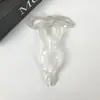 Um Grampo de Cabelo Ondulado em Forma de U com Diamantes e Ácido Acético para Penteados, Novo Grampo de Cabelo Estilo Chinês, Acessório de Cabelo Gentil e Versátil, Novo Modelo