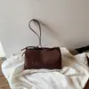 Bolso tipo almohada casual de temperamento estilo coreano 2026 Otoño Nuevo Moda para mujer Simple Color Sólido para el trabajo Bolso de un solo hombro Cruzado