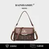 Fábrica de Origem Canguru Barney Moda Versátil Luxo Leve Simples Feminina Bolsa Transversal de Ombro Bolsa de Mão Venda por Atacado Dropshipping